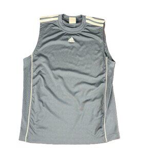 Men’s blue Sleeveless Shirt – Adidas